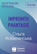 Обкладинка книги "Impromtu phantasie"