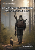 Обкладинка книги "Як мисливець боявся іти на полювання у ліс (нова версія)"