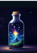 Обкладинка книги ""Всесвіт в пляшці" – Подорож до кінця світу"