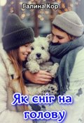 Обкладинка книги "Як сніг на голову"