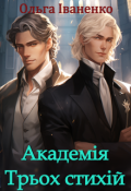 Обкладинка книги "Академія трьох стихій "