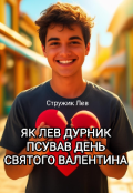 Обкладинка книги "Як Лев Дурник псував день святого Валентина"