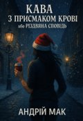Обкладинка книги "Кава з присмаком крові або різдвяна сповідь "