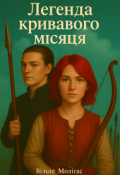 Обкладинка книги "Легенда кривавого місяця"