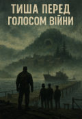 Обкладинка книги "Тиша перед голосом війни"