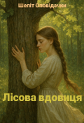 Обкладинка книги "Лісова вдовиця "