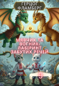 Обкладинка книги "Мявчик та Вогник: Лабіринт Забутих Речей"