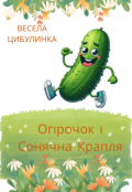 Обкладинка книги "Огірочок і Сонячна Крапля"