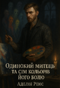 Обкладинка книги "Одинокий митець та сім кольорів його болю"