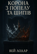 Обкладинка книги "Корона з Попелу та Шипів"