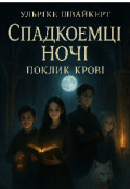 Обкладинка книги "Спадкоємці ночі. Поклик крові"