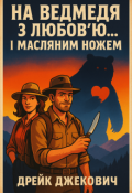 Обкладинка книги "На ведмедя з любов’ю… і масляним ножем."