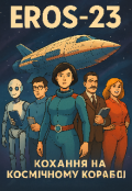 Обкладинка книги "Eros-23: Кохання на космічному кораблі"