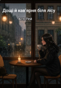 Обкладинка книги "Дощі  й кав'ярня біля лісу "
