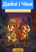Обкладинка книги "Дейзі і Чіки: Бурундушки-детективи "