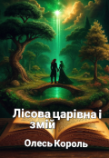 Обкладинка книги "Лісова царівна і Змій"