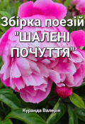 Обкладинка книги "ЗбІрка поезІй "ШаленІ почуття" автор Куранда Валерія"