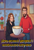 Обкладинка книги "День великої депресії і маленького капучино "