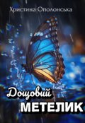 Обкладинка книги "Дощовий метелик"