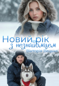 Обкладинка книги "Новий рік з незнайомцем "