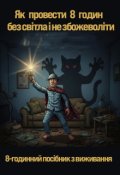 Обкладинка книги "Як провести 8 годин без світла і не збожеволіти."