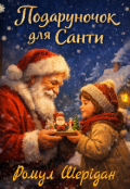 Обкладинка книги "Подаруночок для Санти "