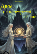Обкладинка книги "Двоє на перехресті світів"