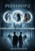 Обкладинка книги "Рейнфорд: Прокляття трьох місяців"