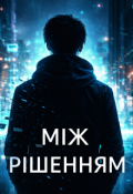 Обкладинка книги "Між рішенням"