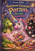 Обкладинка книги "Чарівний Єдиноріг Рогань та Вечеря Навиворіт"