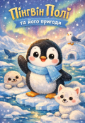Обкладинка книги "Пінгвін ПолІ та його пригоди"