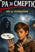 Обкладинка книги " Гра зі смертю або ж знайдений!"