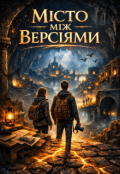 Обкладинка книги "Місто між версіями"