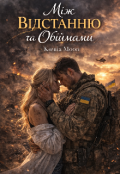 Обкладинка книги "Між відстанню та обіймами"