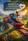 Обкладинка книги "Казка про поїзд,  який любив подорожувати"