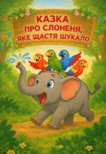 Обкладинка книги "Казка про Слоненя, яке щастя шукало"