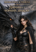 Обкладинка книги "Дівчина і чорний дракон"