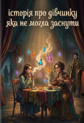 Обкладинка книги "Історія про дівчинку яка не могла заснути "