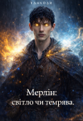 Обкладинка книги "Мерлін: Світло чи Темрява. "
