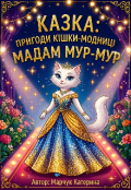 Обкладинка книги " Пригоди кішки - модниці Мадам Мур - Мур"
