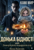Обкладинка книги "Донька бідності, або Новорічний подарунок від Пана Вампіра"