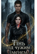 Обкладинка книги "Тінь під чужим іменем "