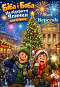 Обкладинка книги "Як Біба і Боба та Різдв'яна ялинка"