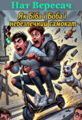 Обкладинка книги "Як Біба і Боба і небезпечний самокат"