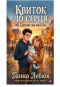 Обкладинка книги "Квиток до серця, або Сріблястий хвостик"