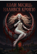 Обкладинка книги "Коли місяць налився кров'ю"