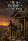 Обкладинка книги "Тінь на порозі майстра "