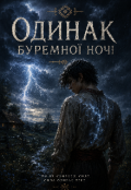 Обкладинка книги "Одинак буремної ночі"