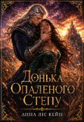 Обкладинка книги "Донька Опаленого Степу"
