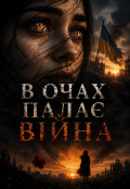Обкладинка книги "В очах палає війна"
